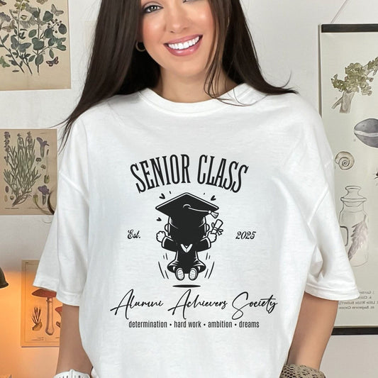 Senior 2025 Social Club Comfort Colors Class of 2025 Shirt