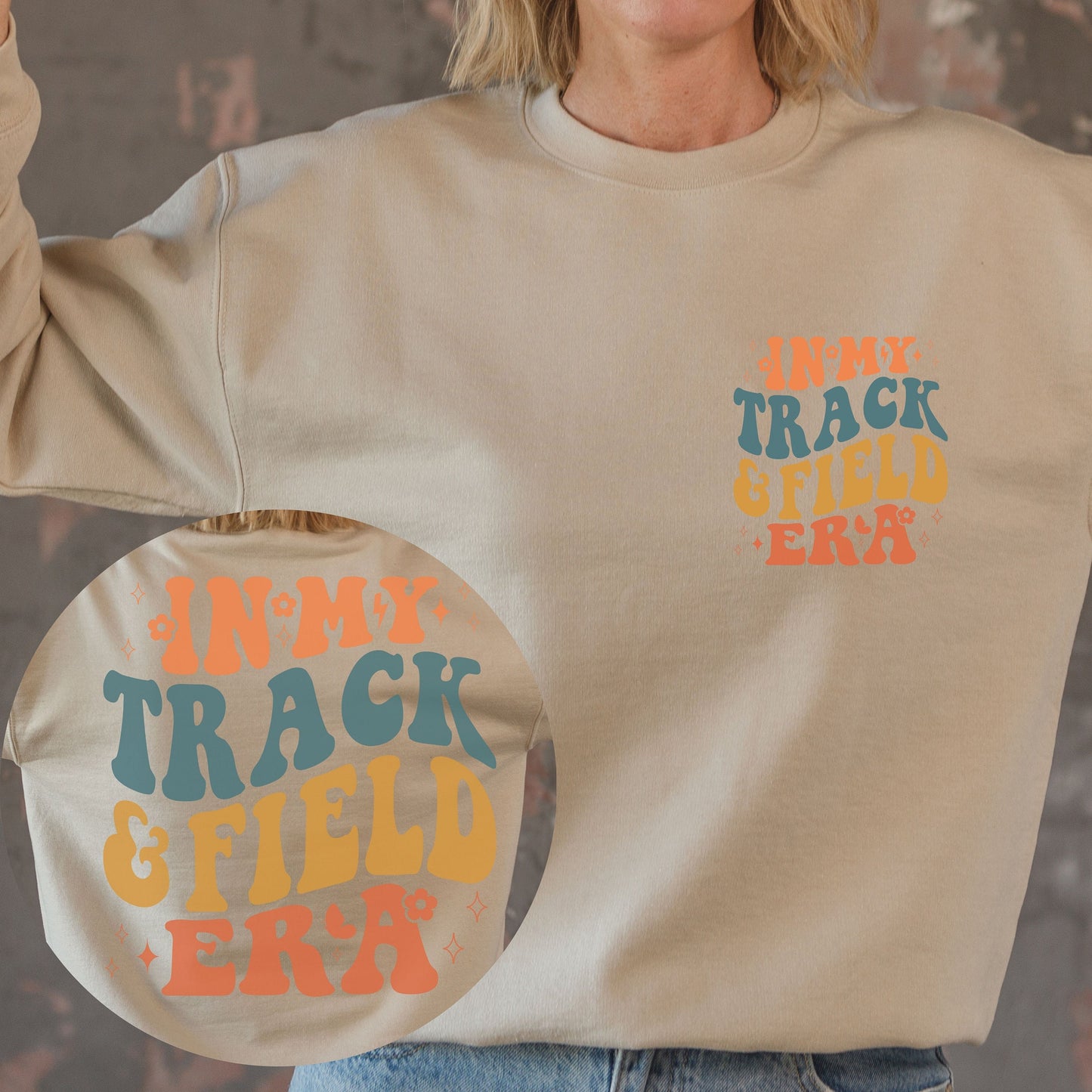 Track and Field Era Sweatshirt - Track Spirit Wear T-shirt Gift for Runners