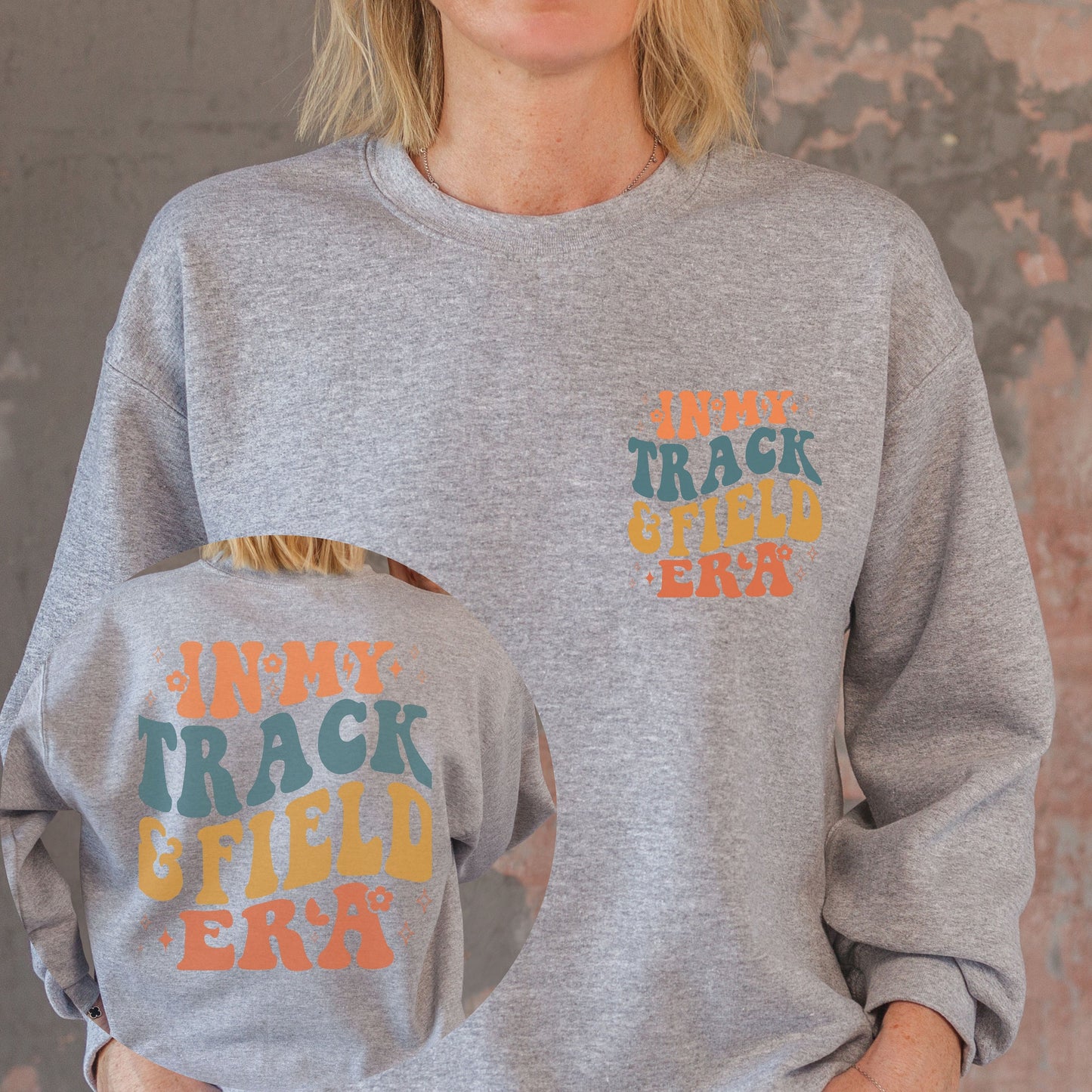 Track and Field Era Sweatshirt - Track Spirit Wear T-shirt Gift for Runners