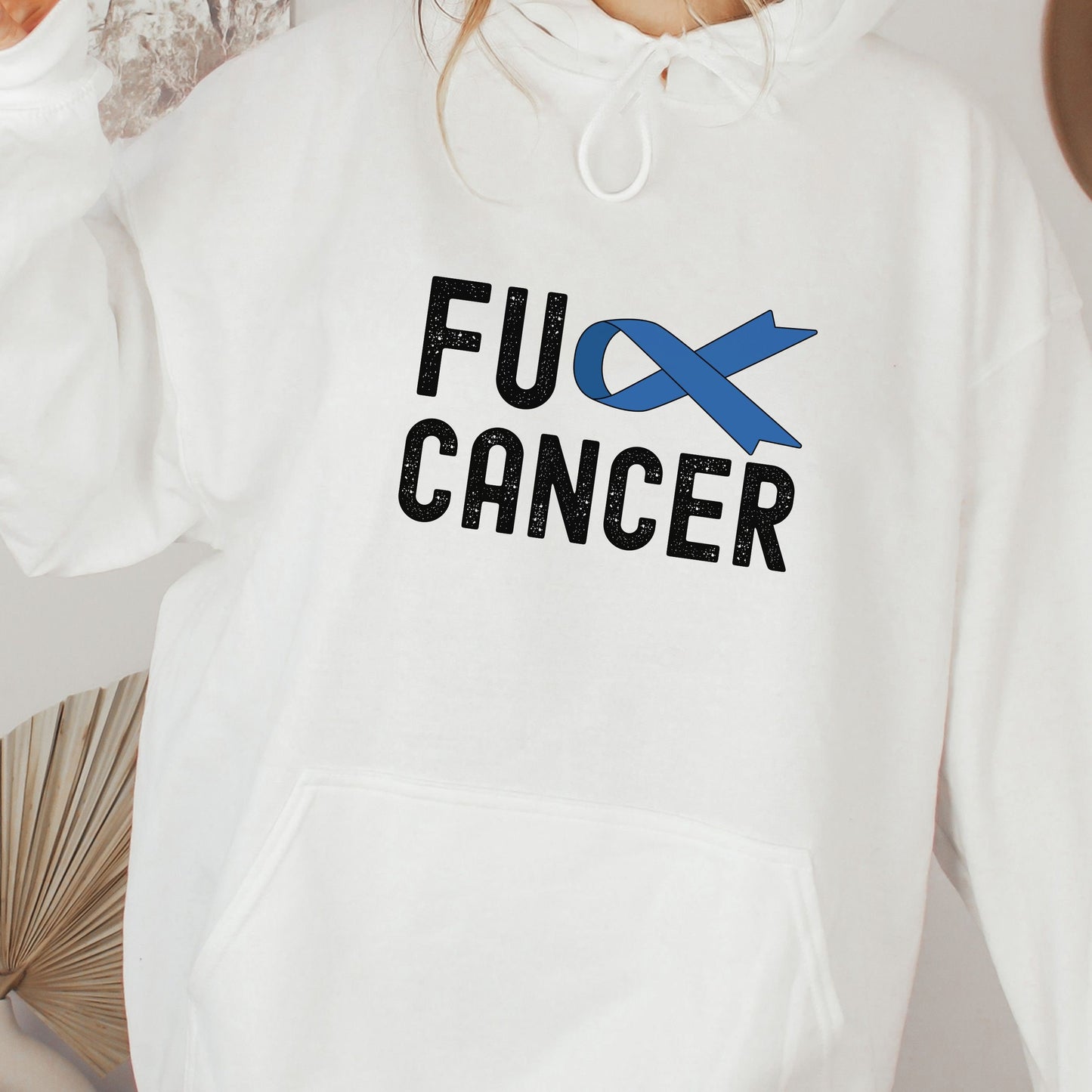 F Cancer Colon Cancer Awareness Hoodie