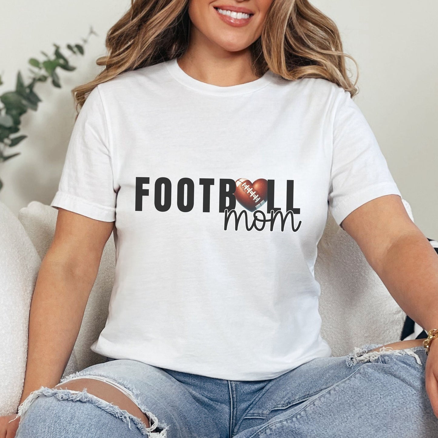 Football Shirt - Game Day Sports Mom - Womens Football Lover Tee