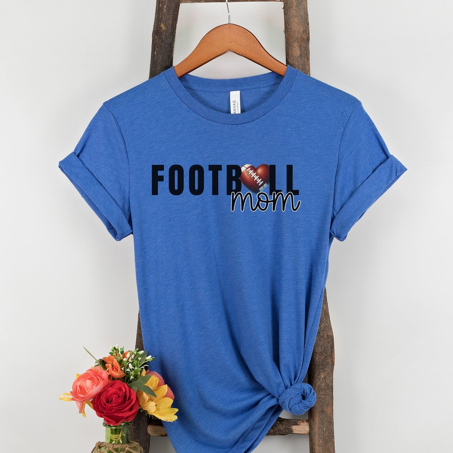 Football Shirt - Game Day Sports Mom - Womens Football Lover Tee