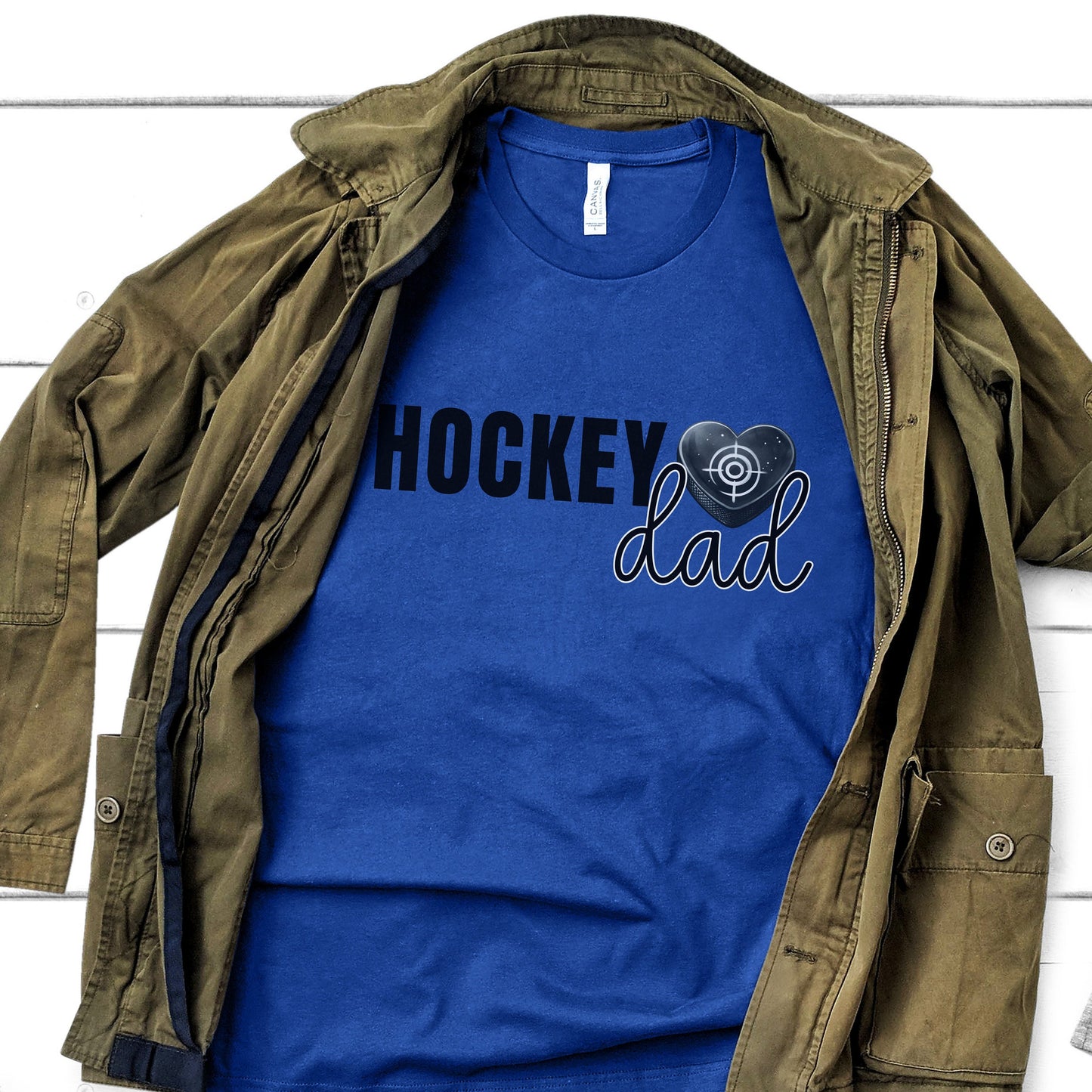 Hockey Shirt - Game Day Fathers Day Sports Dad Hockey Lover Gift for Men