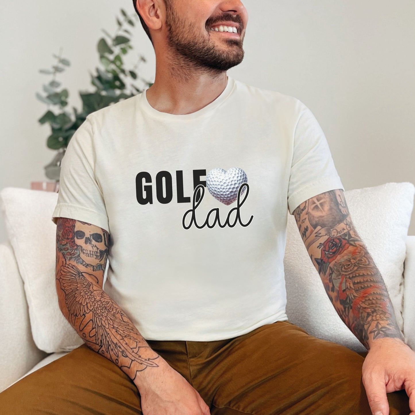 Golf Shirt - Game Day Fathers Day Sports Dad Golf Lover Gift for Men