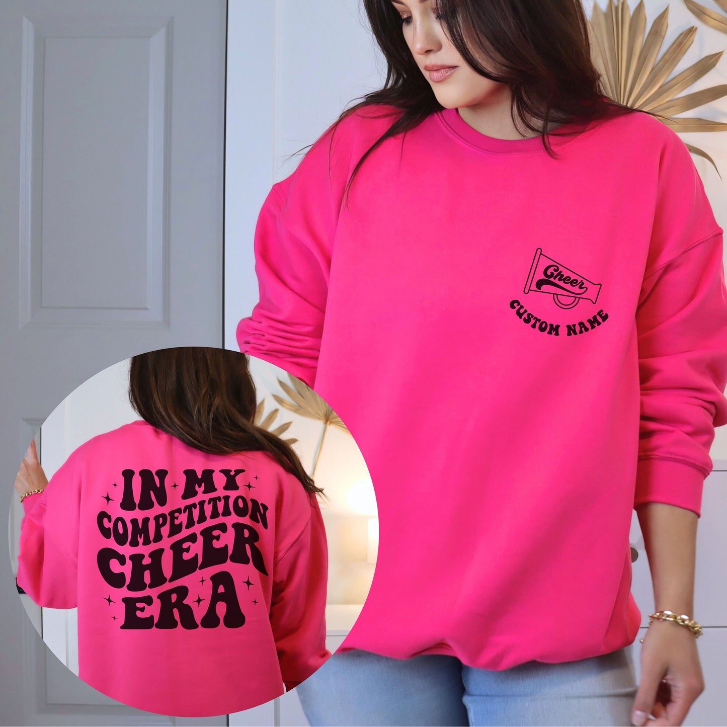 Custom Name In My Cheer Competition Era Sweatshirt