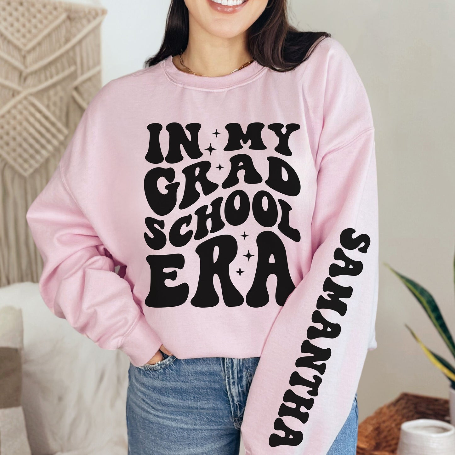 Custom In My Grad School Era Sweatshirt