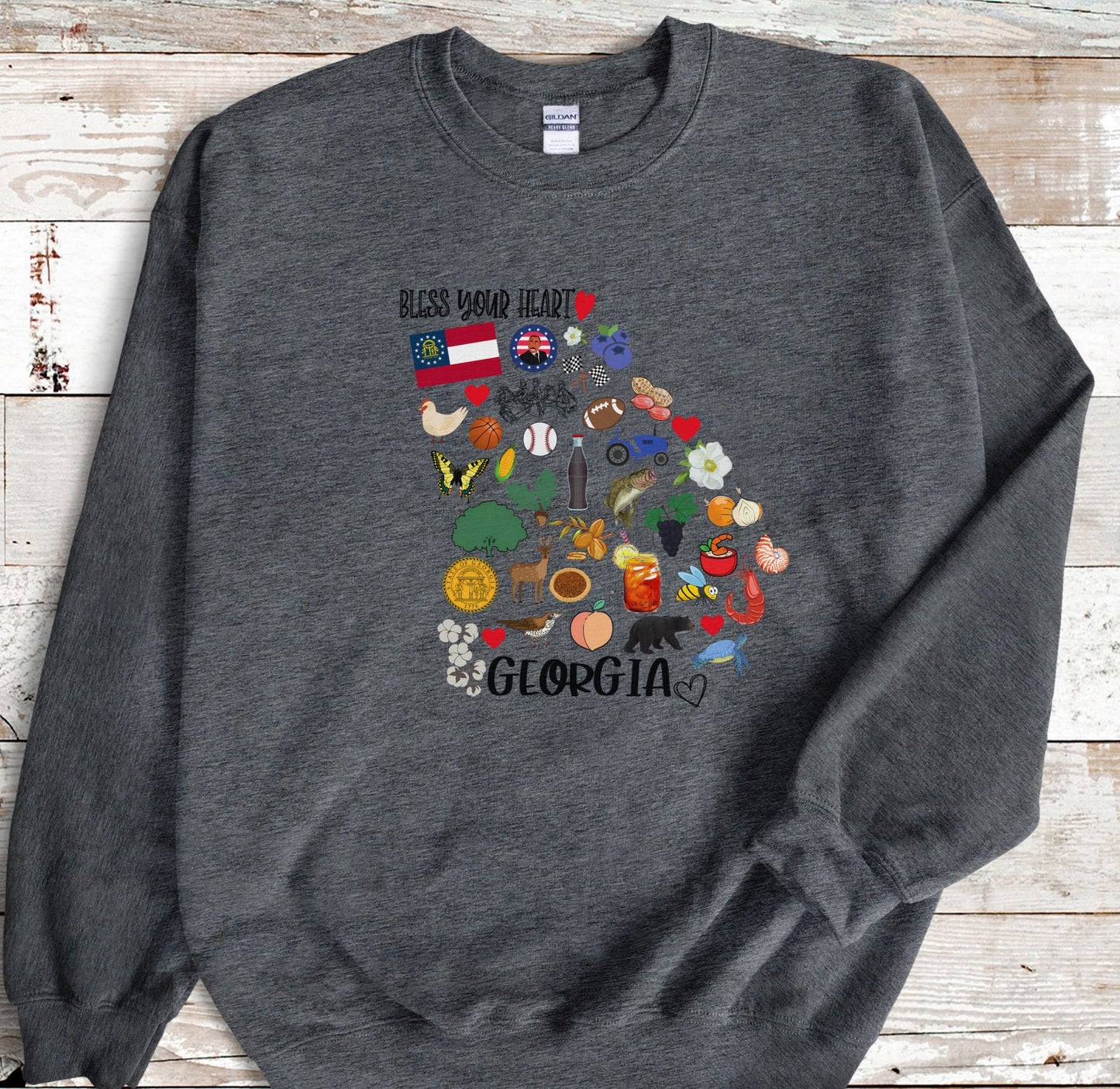 Georgia State Map Shirt