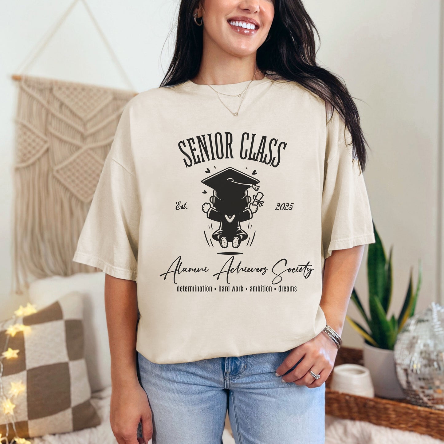 Senior 2025 Social Club Comfort Colors Class of 2025 Shirt