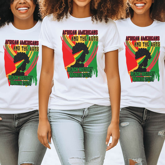 Black History Month Black Arts 2024 Shirt