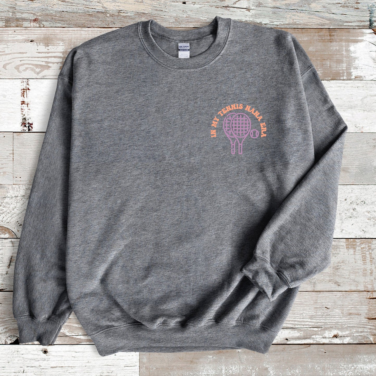 Tennis Nana Era Sweatshirt - Senior Grandma Gameday Gift