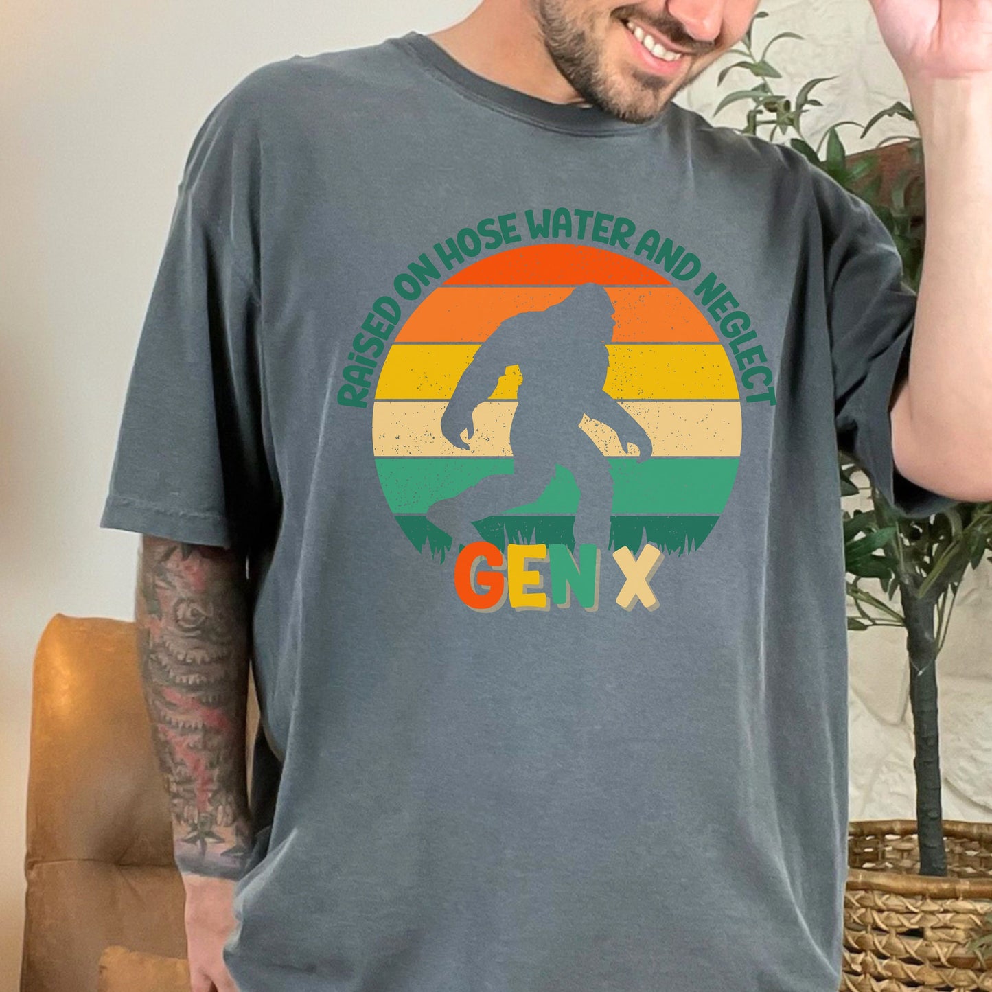 Gen X Raised On Hose Water And Neglect Comfort Colors T-Shirt