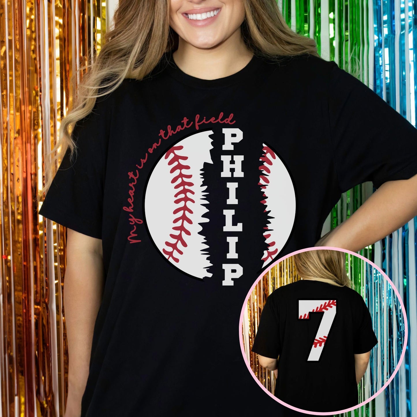 Custom Baseball Mom Shirt, Baseball Team Name Shirt