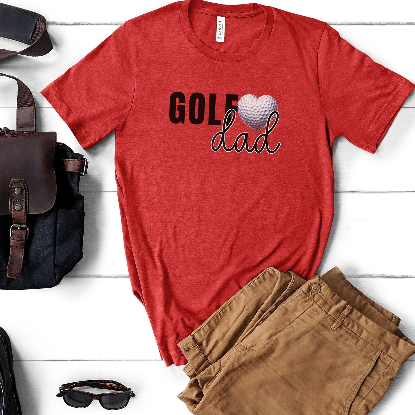 Golf Shirt - Game Day Fathers Day Sports Dad Golf Lover Gift for Men