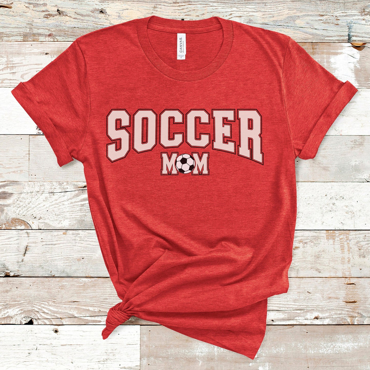 Varsity Style Soccer Mom Shirt