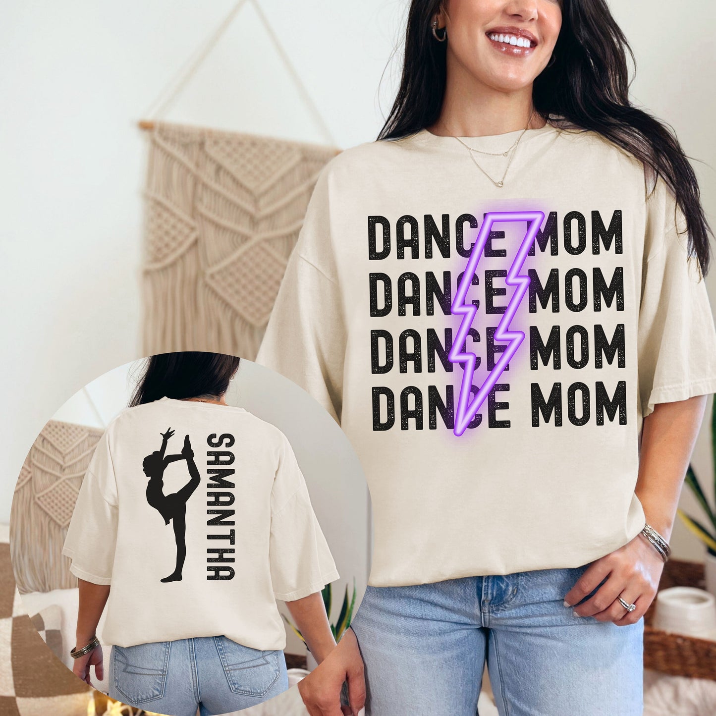 Custom Dance Mom Comfort Colors Shirt,