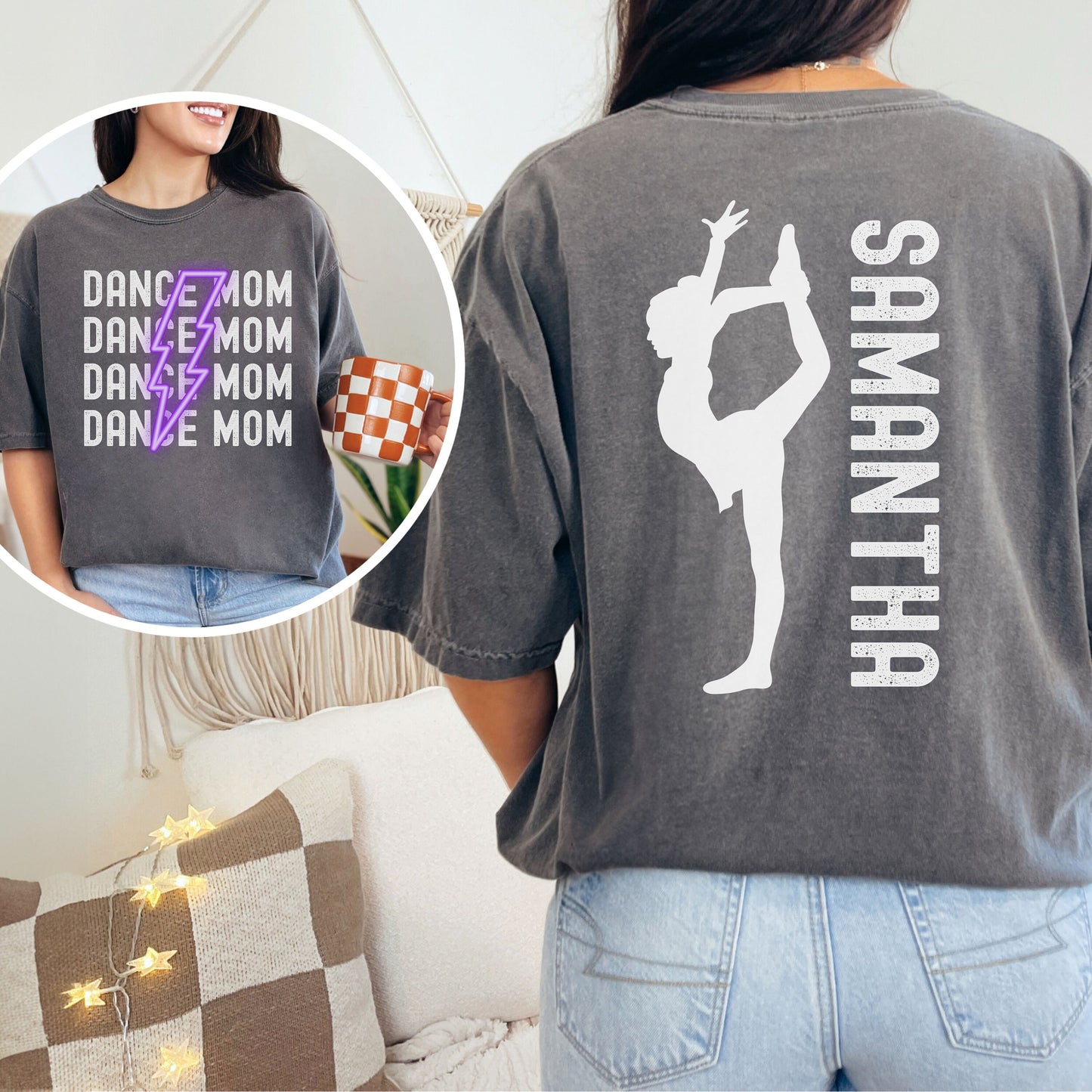 Custom Dance Mom Comfort Colors Shirt,