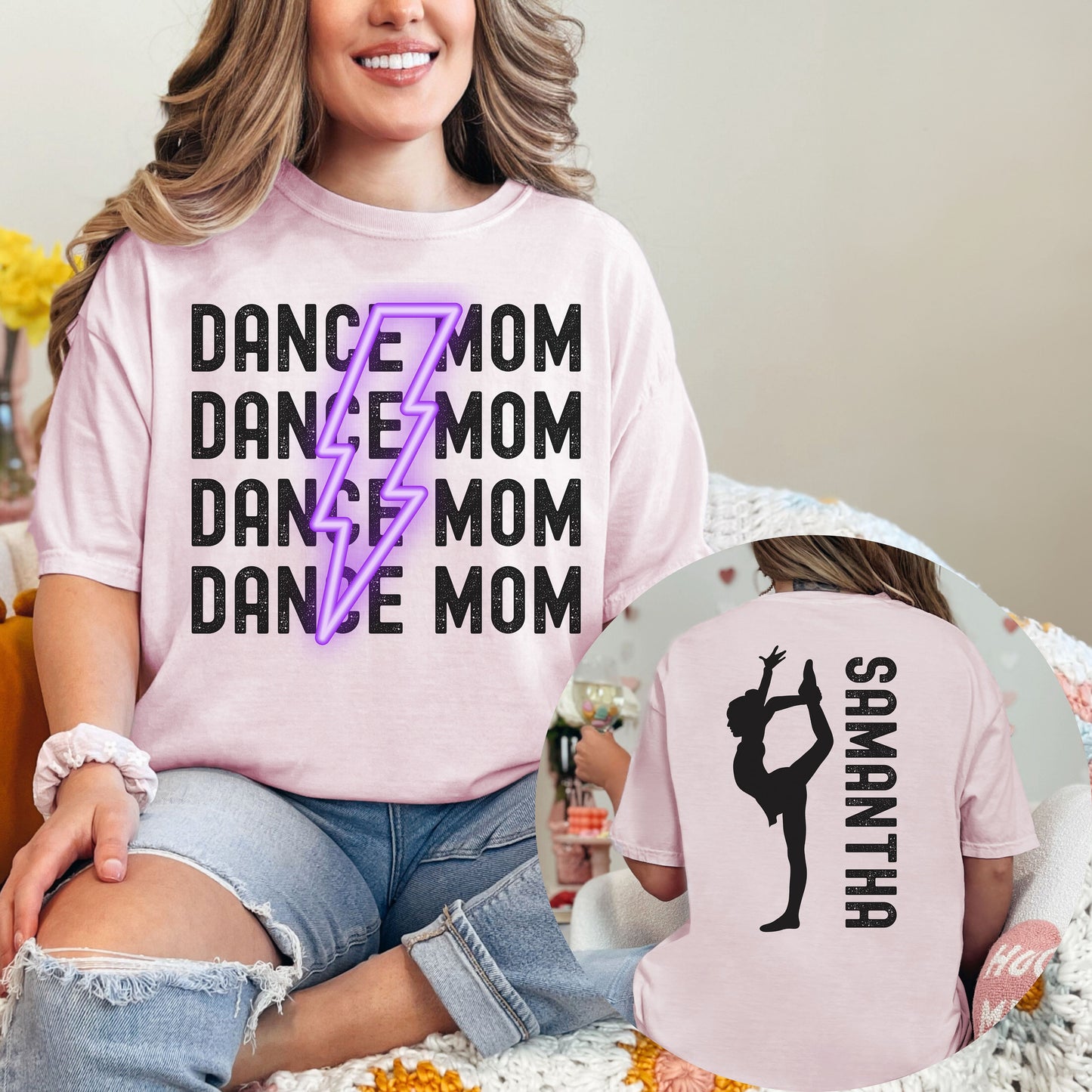 Custom Dance Mom Comfort Colors Shirt,