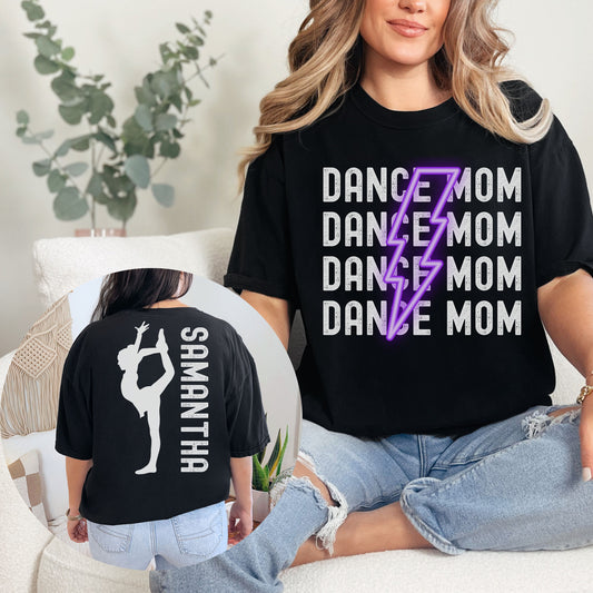 Custom Dance Mom Comfort Colors Shirt,