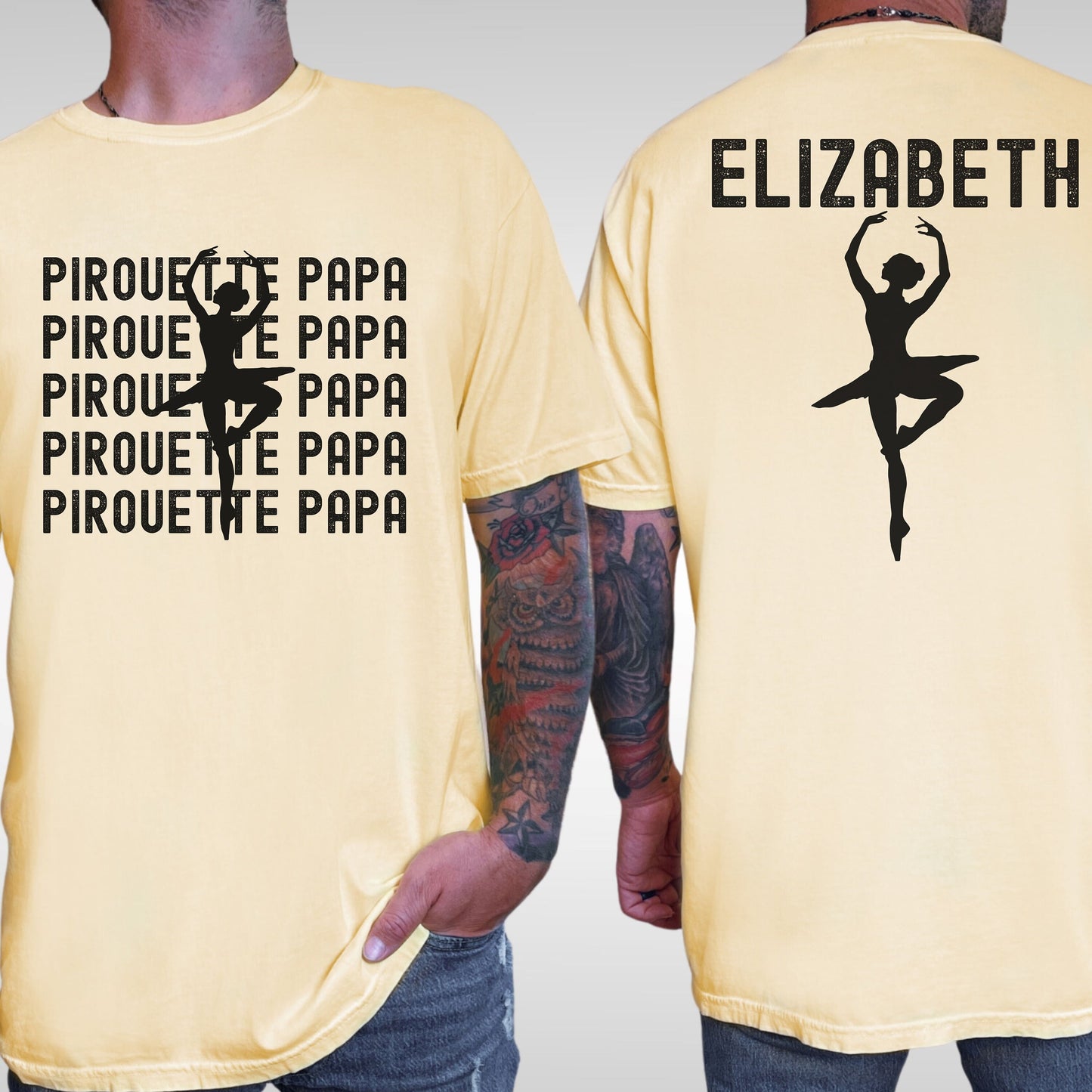 Custom Choreo Dad Comfort Colors Shirt