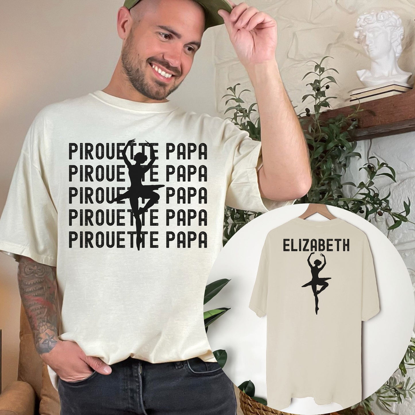 Custom Choreo Dad Comfort Colors Shirt