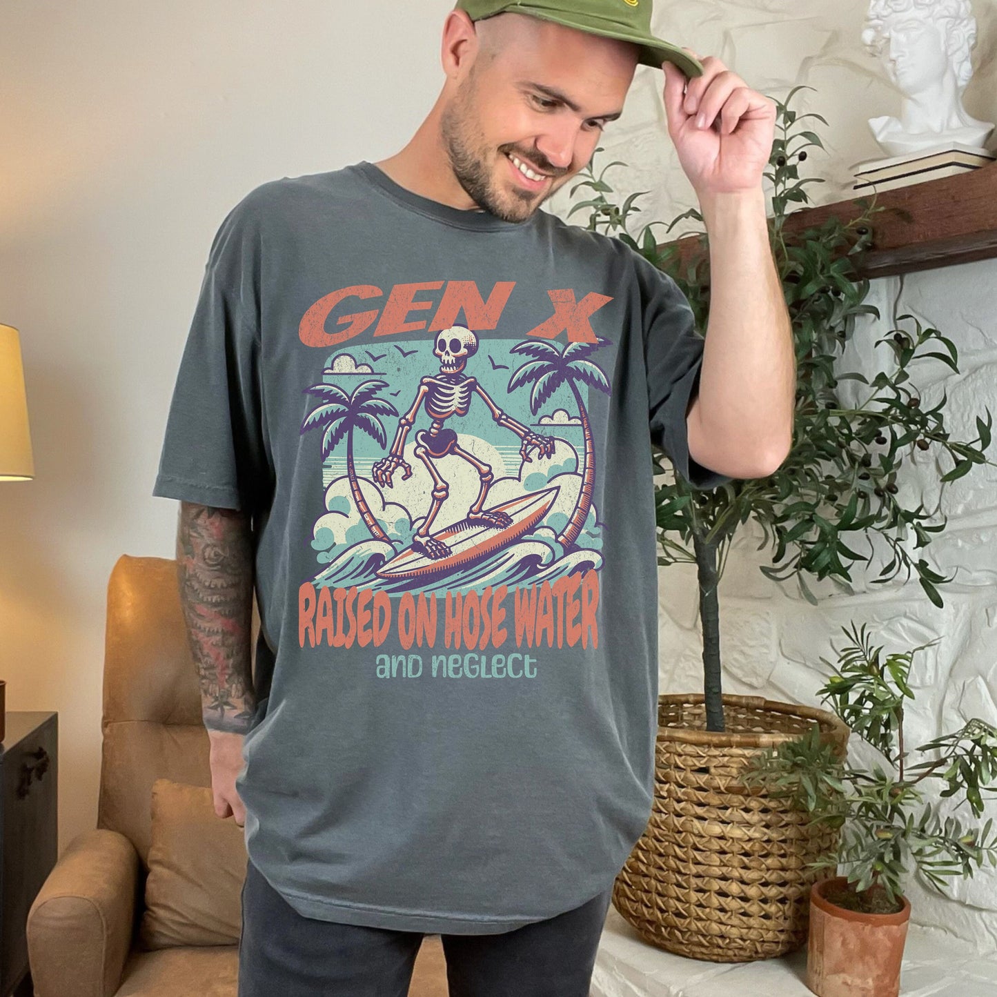 Gen X Raised on Hose Water and Neglect Comfort Colors Shirt