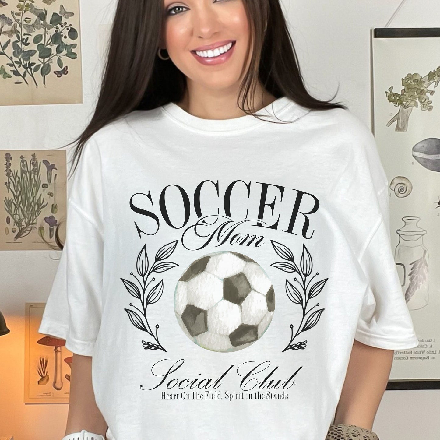 Soccer Mom Social Club Comfort Colors Shirt