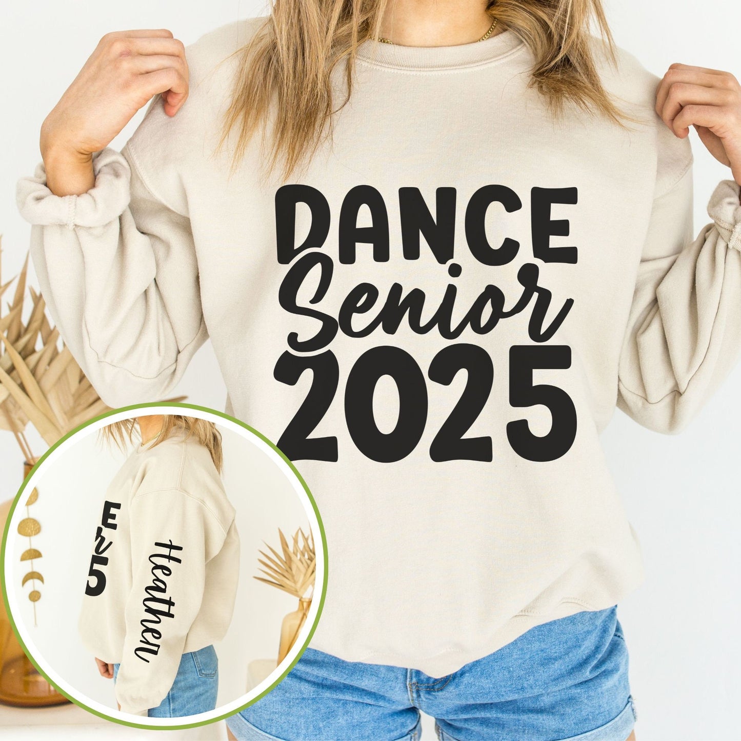 Custom Dance Senior 2025 Sweatshirt