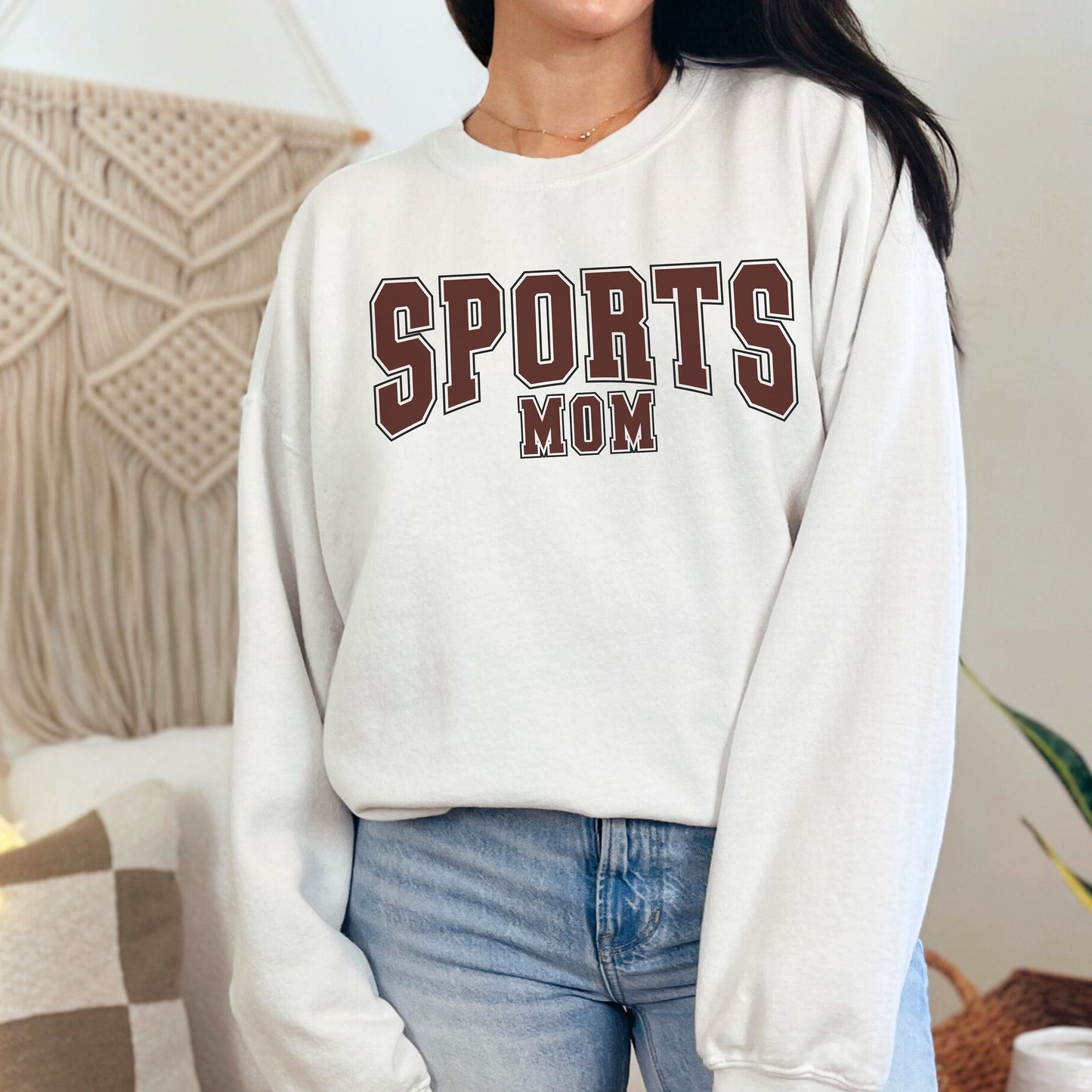 Game Day Vibes In My Sports Mom Sweatshirt