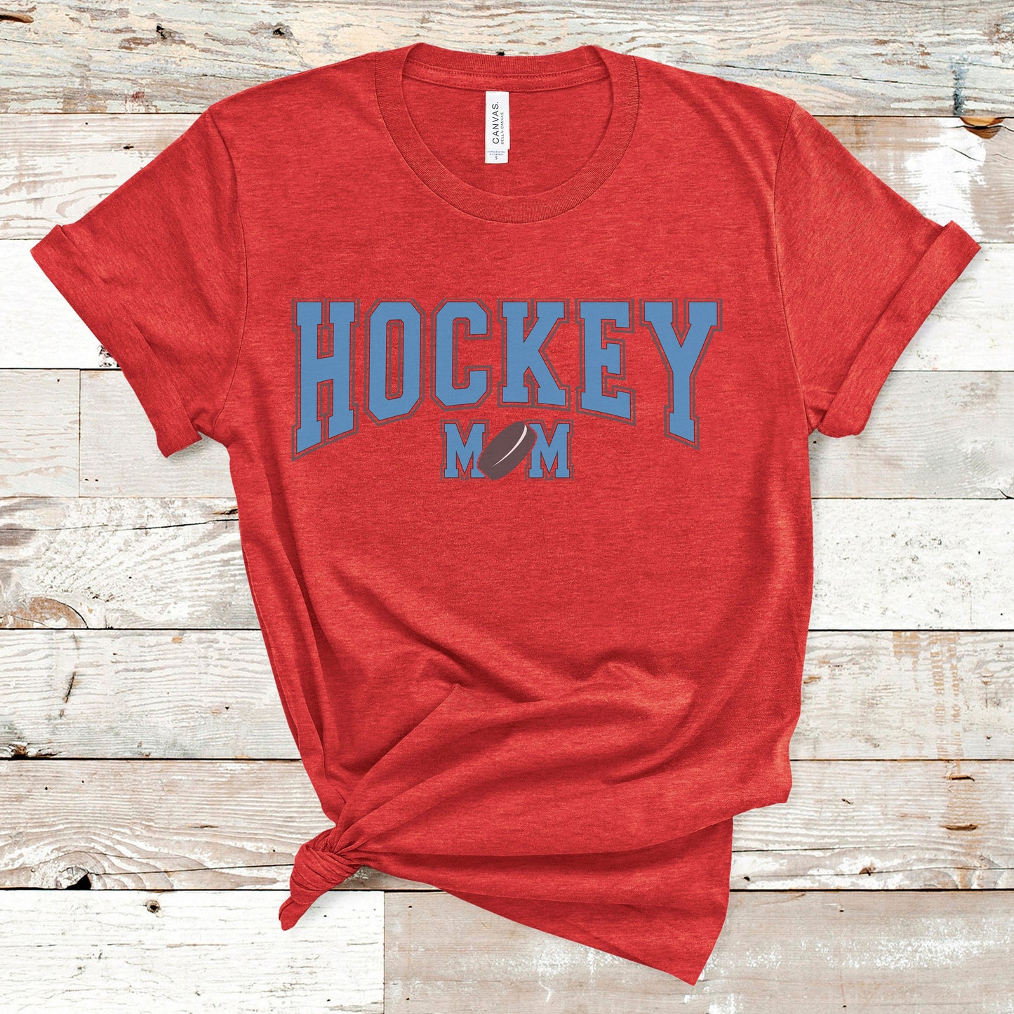 Varsity Style Hockey Mom Collegiate Shirt