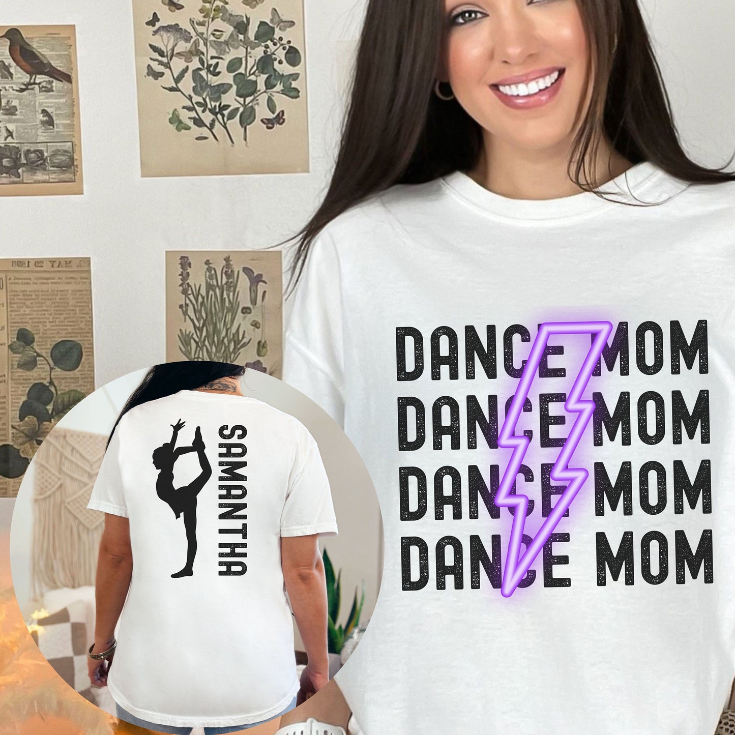 Custom Dance Mom Comfort Colors Shirt,