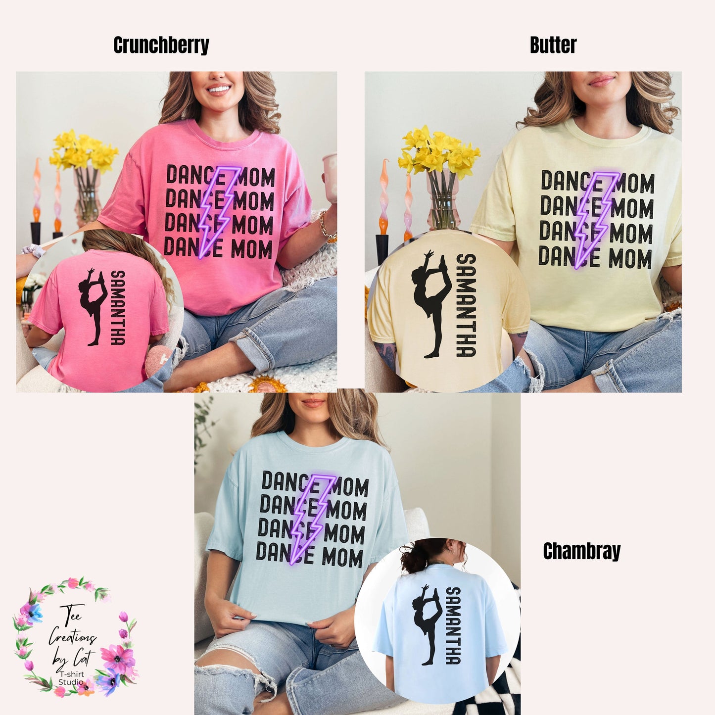 Custom Dance Mom Comfort Colors Shirt,