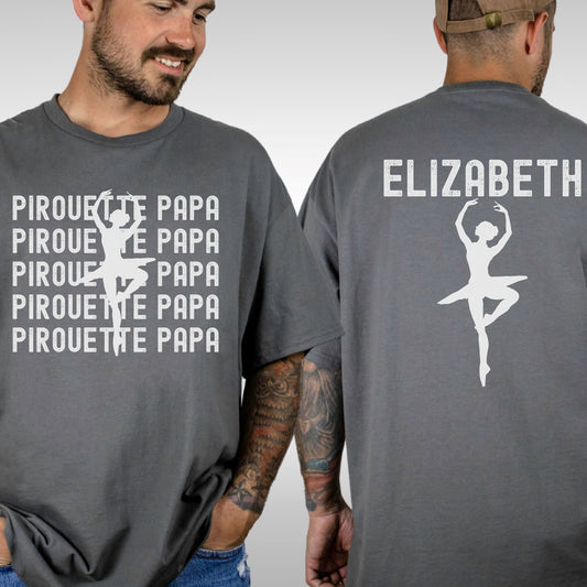 Custom Choreo Dad Comfort Colors Shirt