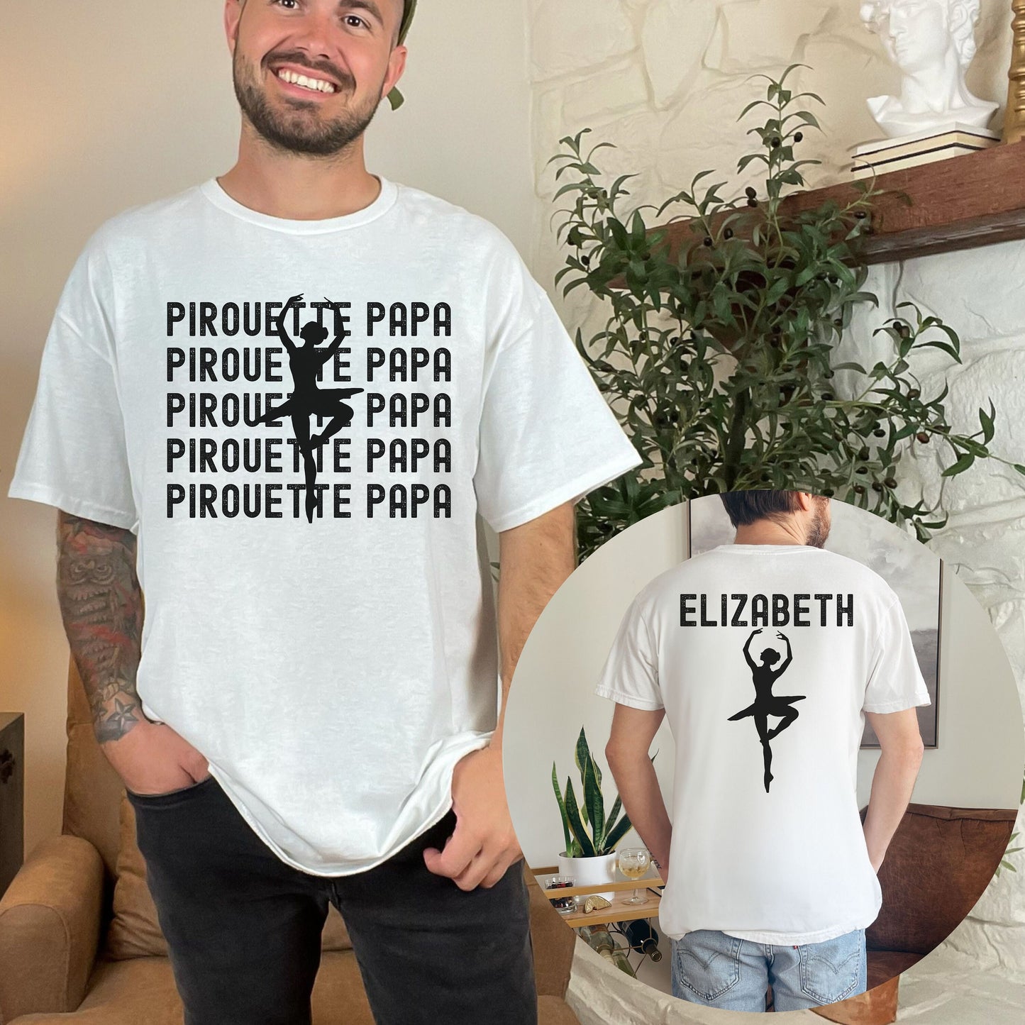 Custom Choreo Dad Comfort Colors Shirt