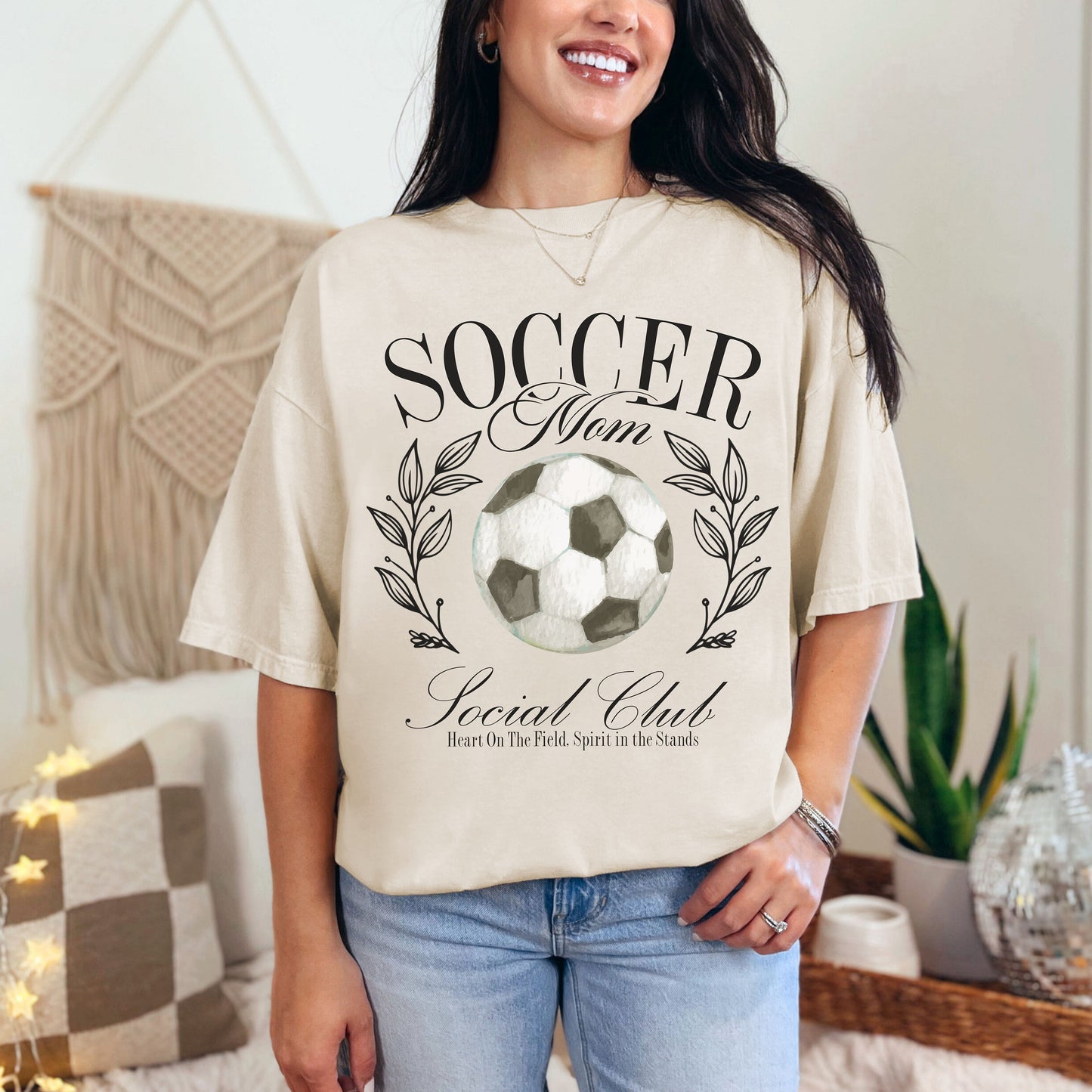 Soccer Mom Social Club Comfort Colors Shirt