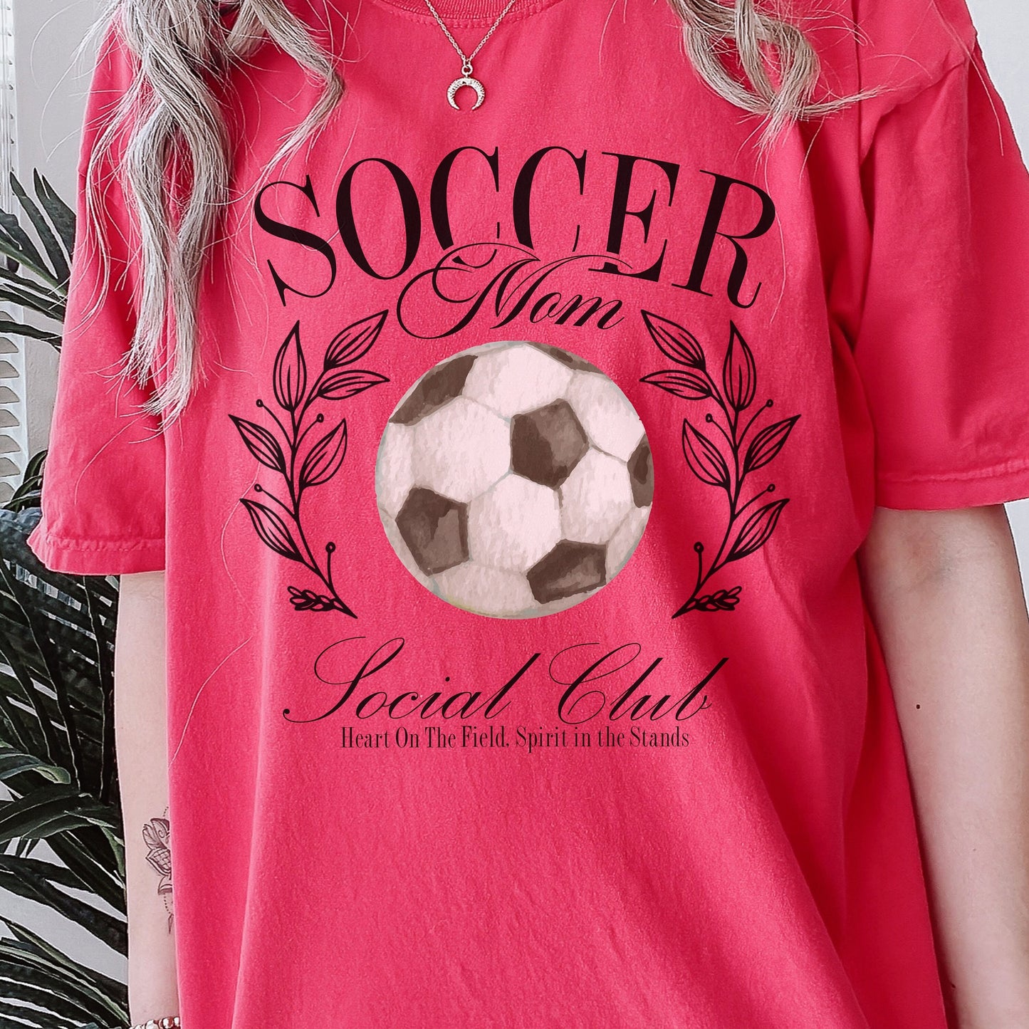 Soccer Mom Social Club Comfort Colors Shirt