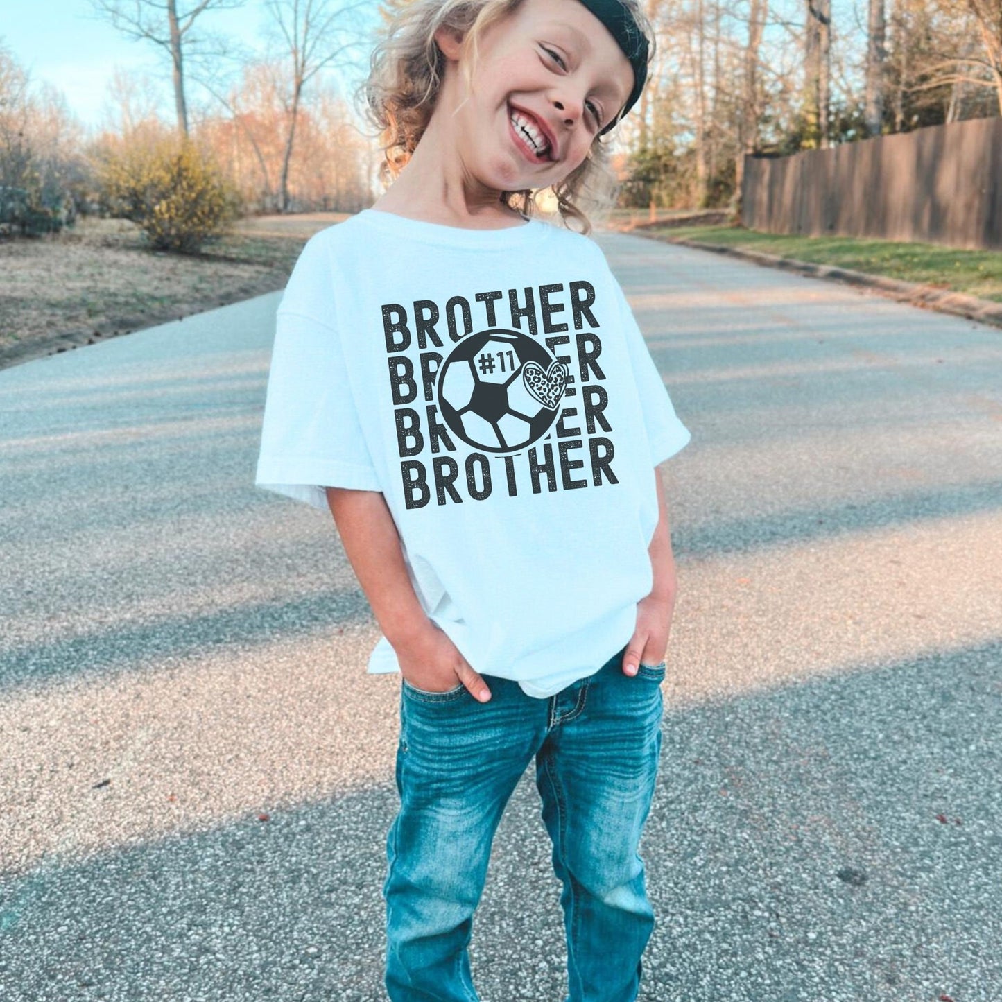 Soccer Brother Comfort Colors Shirt Customized