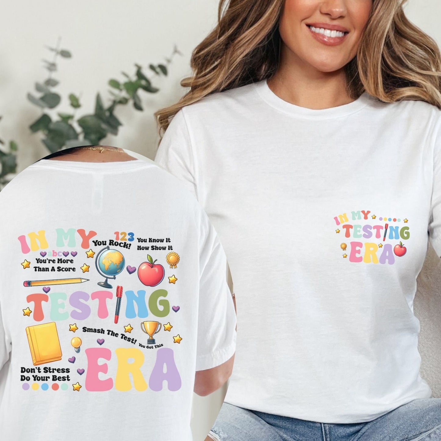 Teacher Testing T-shirt Bundle - Exam Day Tee  State Testing Tshirt  Gift