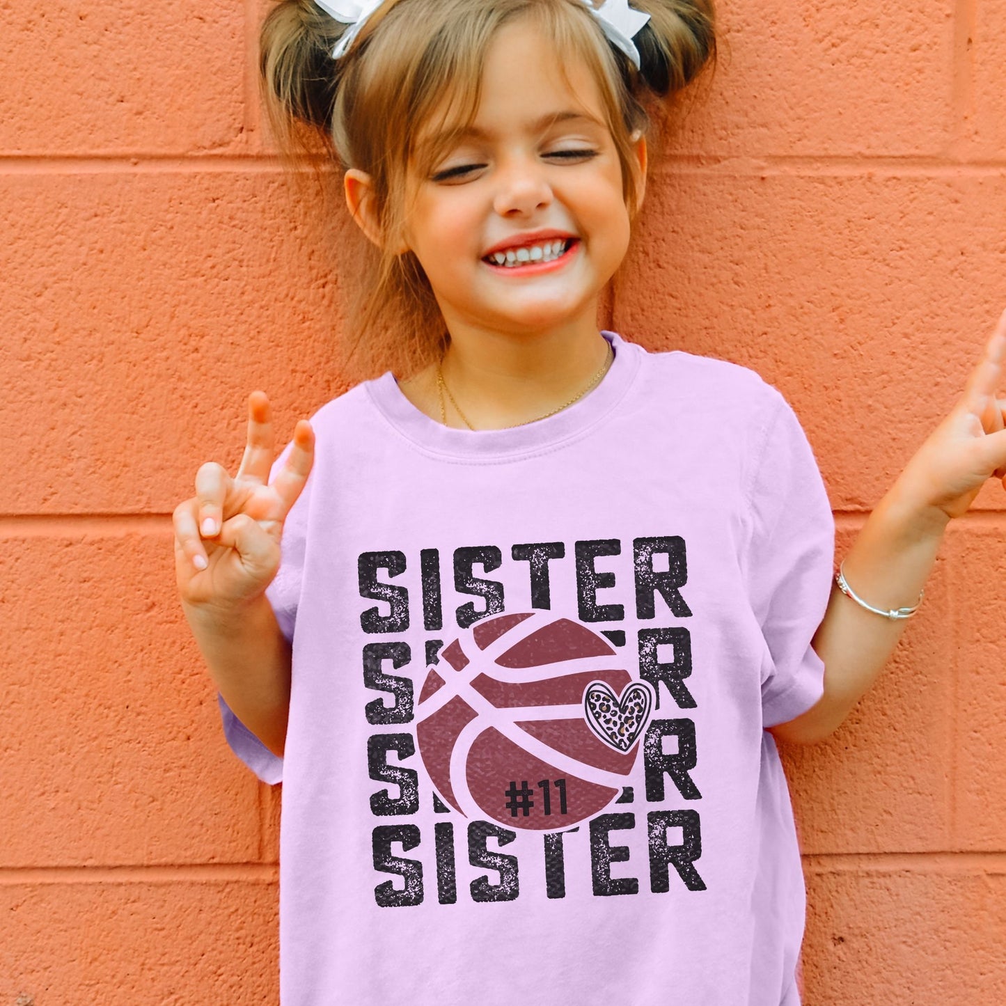 Basketball Sister Comfort Colors Shirt