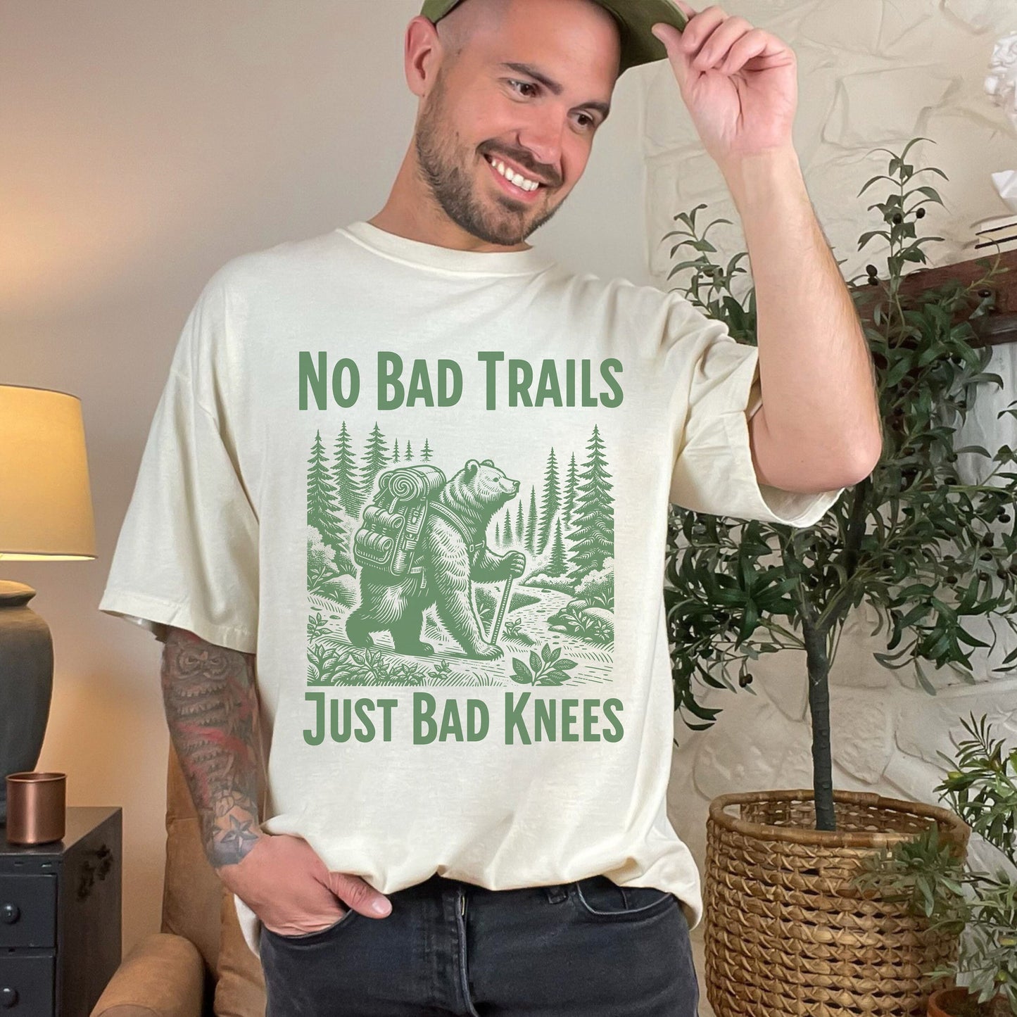 Funny Sarcastic Hiking Comfort Colors Shirt