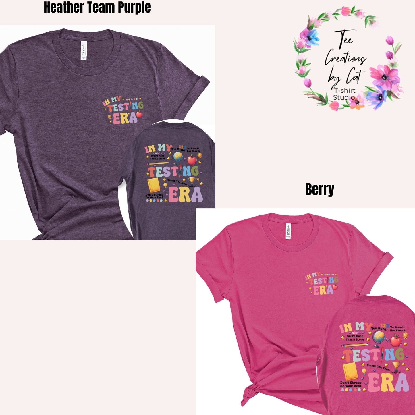 Teacher Testing T-shirt Bundle - Exam Day Tee  State Testing Tshirt  Gift