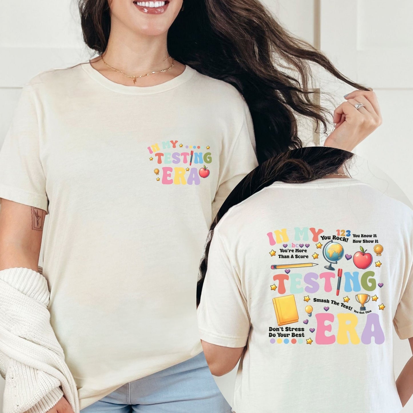 Teacher Testing T-shirt Bundle - Exam Day Tee  State Testing Tshirt  Gift