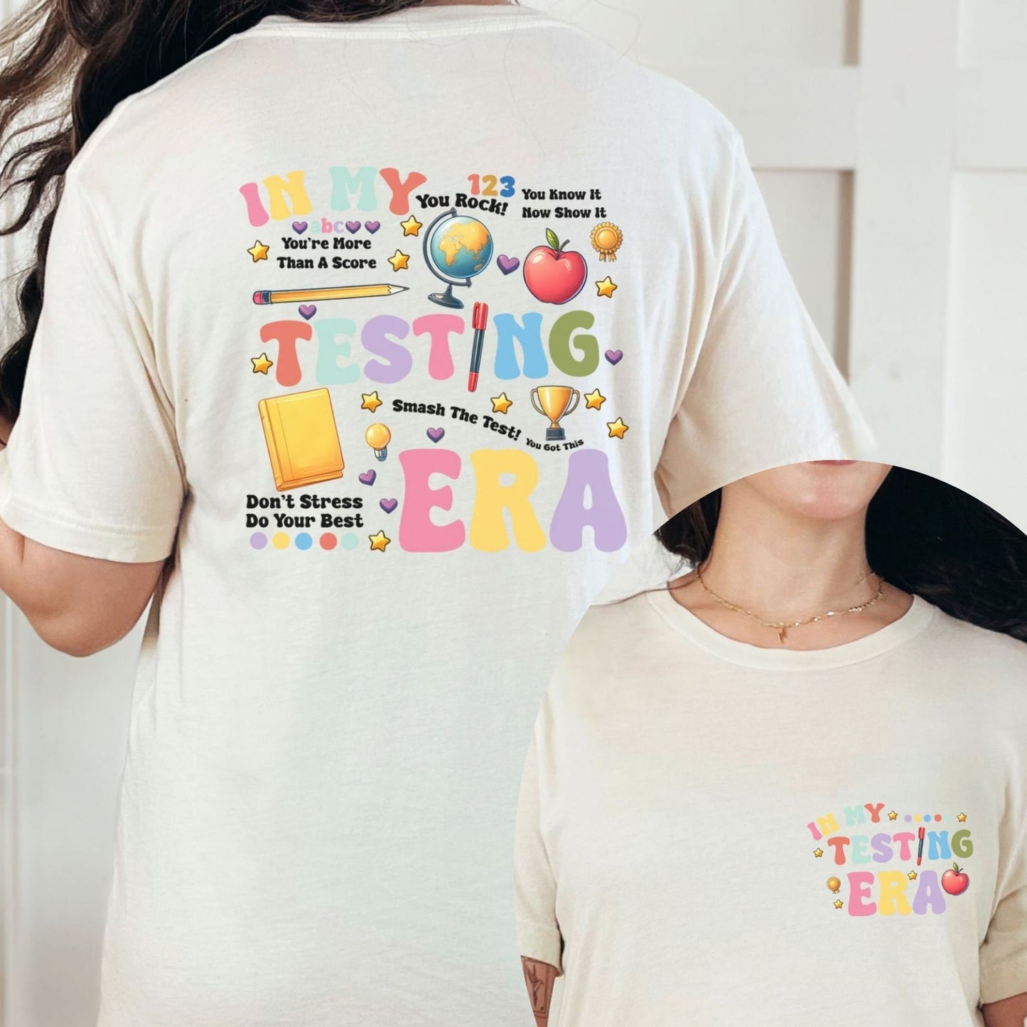 Teacher Testing T-shirt Bundle - Exam Day Tee  State Testing Tshirt  Gift