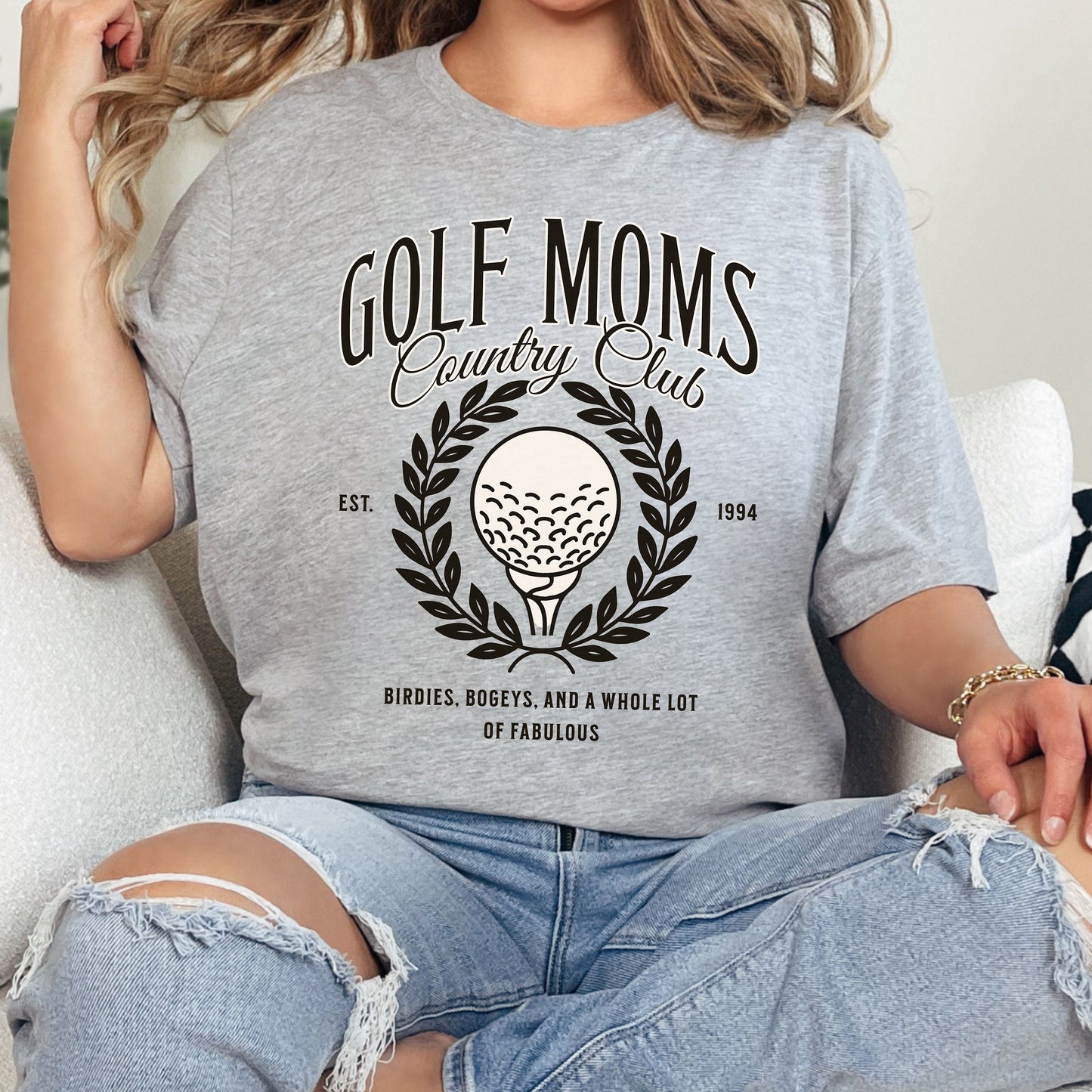 Golf Moms Country Club Social Club Shirt