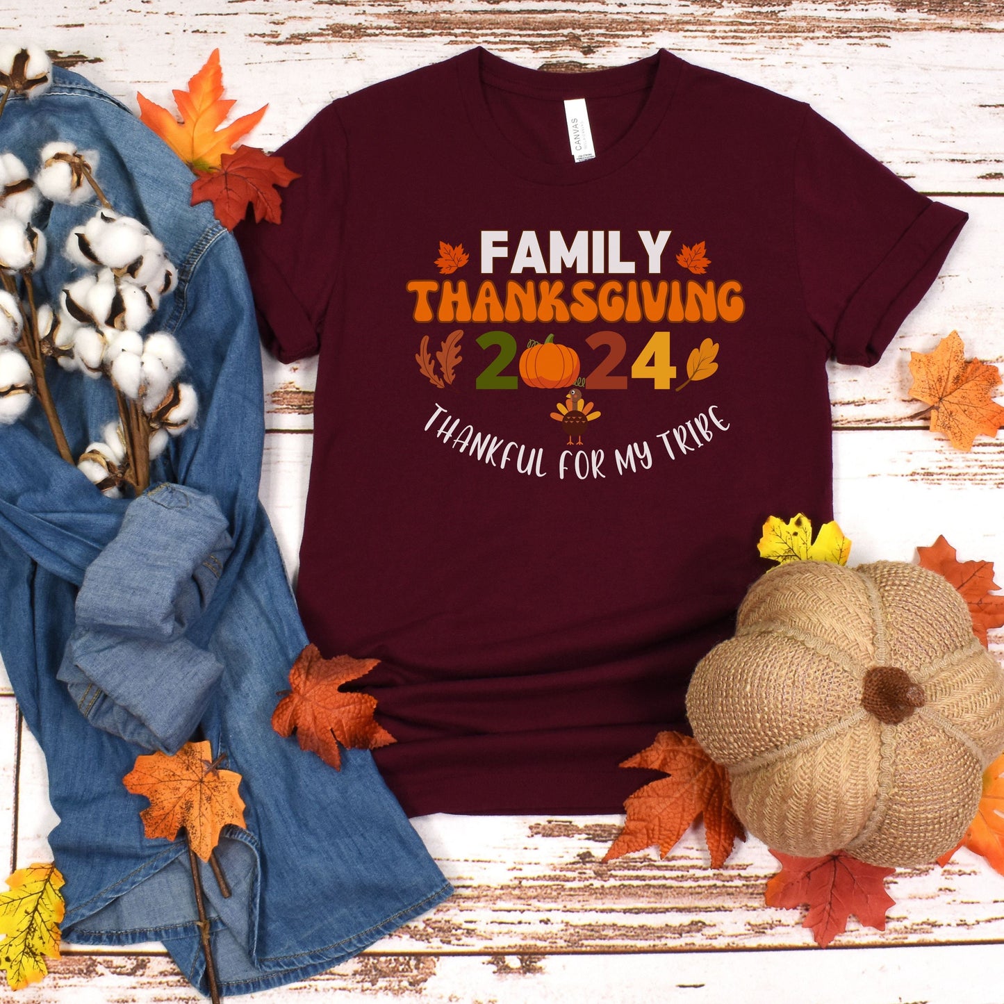 Family Thanksgiving 2024 Group Thanksgiving Shirts