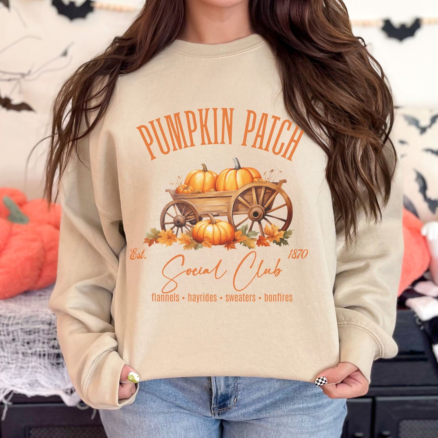 Pumpkin Patch Fall Sweatshirt