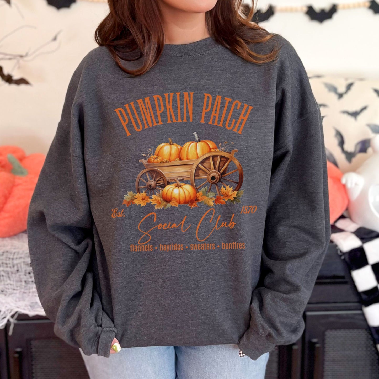 Pumpkin Patch Fall Sweatshirt