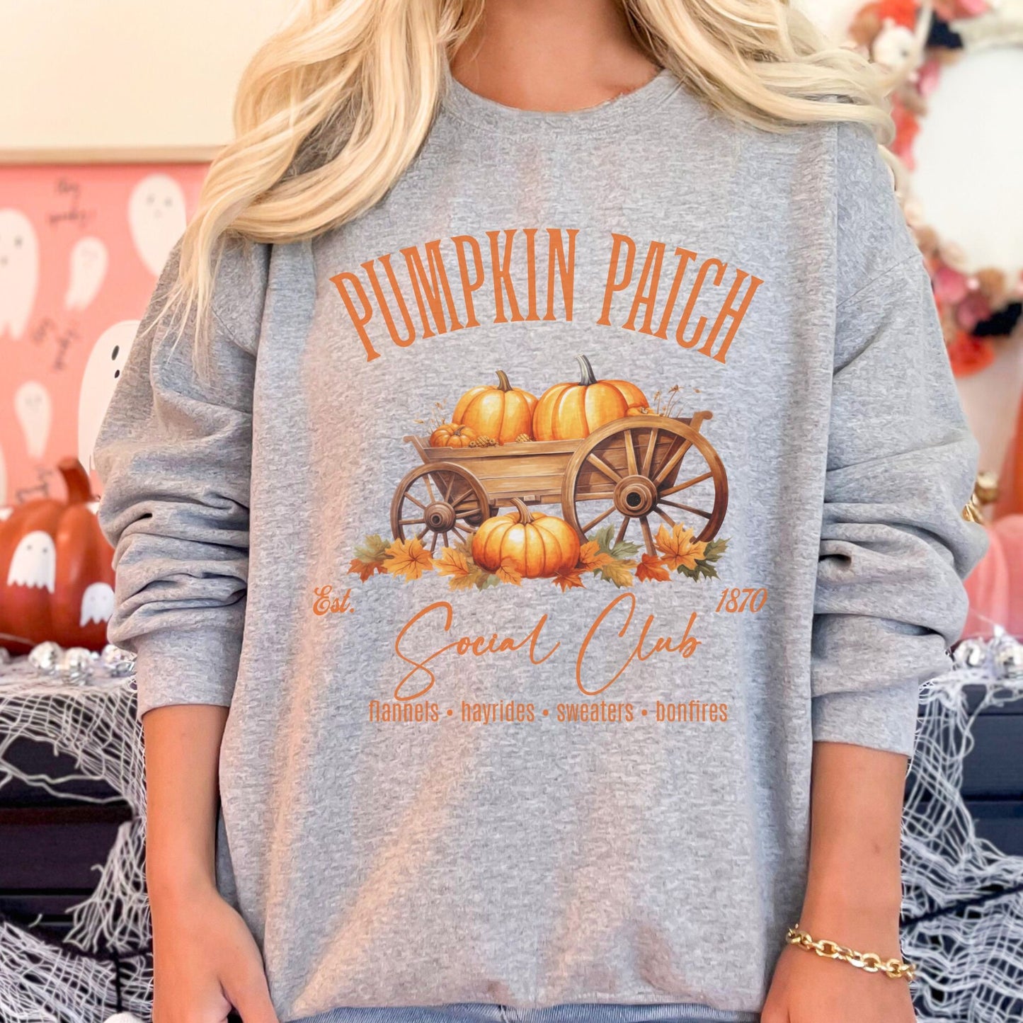 Pumpkin Patch Fall Sweatshirt