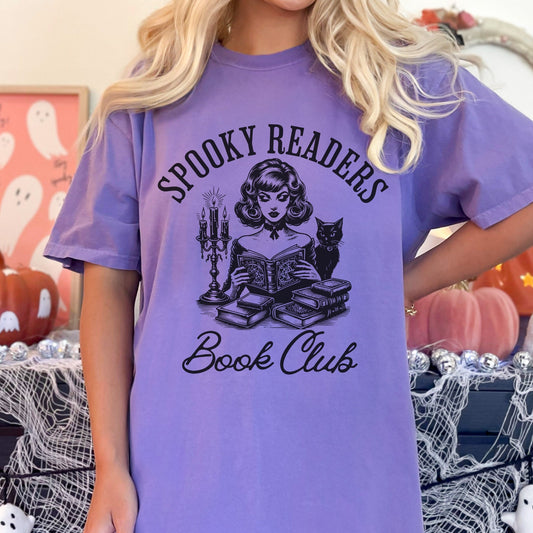 Spooky Readers Book Club Comfort Colors Shirt