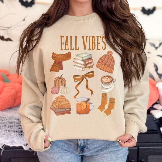 Fall Vibes Coquette Sweatshirt