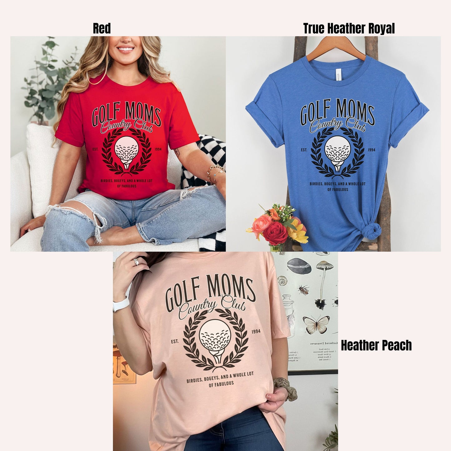 Golf Mom Country Club Social Shirt - Golf Gift Tee for Mom Golfer